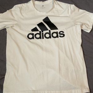 Adidas Large Mens T-Shirt White